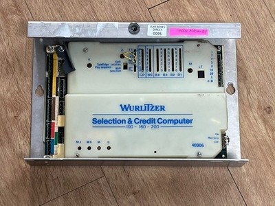 Wurlitzer Vinyl Jukebox Selection & Credit Computer 100 - 160 - 200 Select
