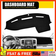 For Dodge Ram 1500 2500 3500 2010 2011 2012 2013 20142018 Dash Cover Mat Black