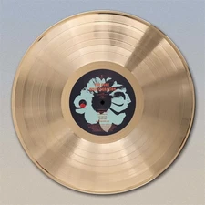 The Cure "Disintegration"  Gold LP Record wall art