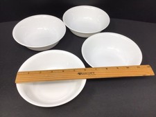 Corelle White Cereal Bowls 6" Set of Four