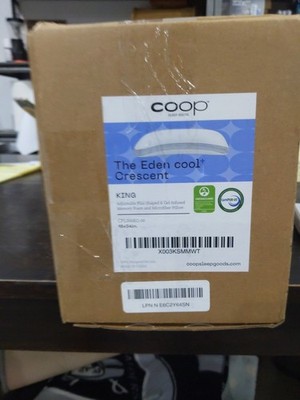 Coop Pillow The Eden King Size Gel Infused Memory Foam 