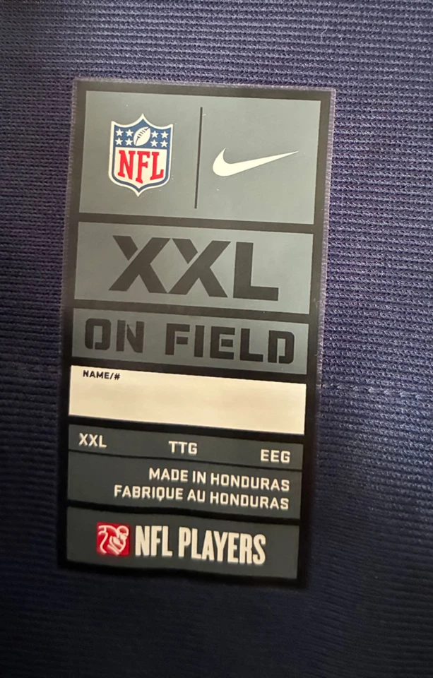 Camiseta Nike Jake Long Rams #77 NFL XXL fútbol americano sobre el campo Foto 3 de 4