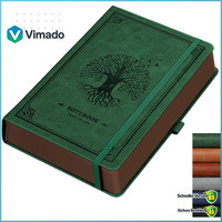 Notizbuch A5 Dotted Leder-Hardcover Bullet Journal 320 Seiten