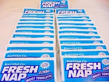 Moist Wet Wipe Wet Nap Towelette/Xtra Large 8 X 10 / Lemon Scent / 50 Count Pack