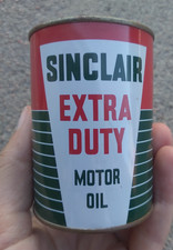 Sinclair Extra Duty Motor Oil Coin Bank Advertising Vintage