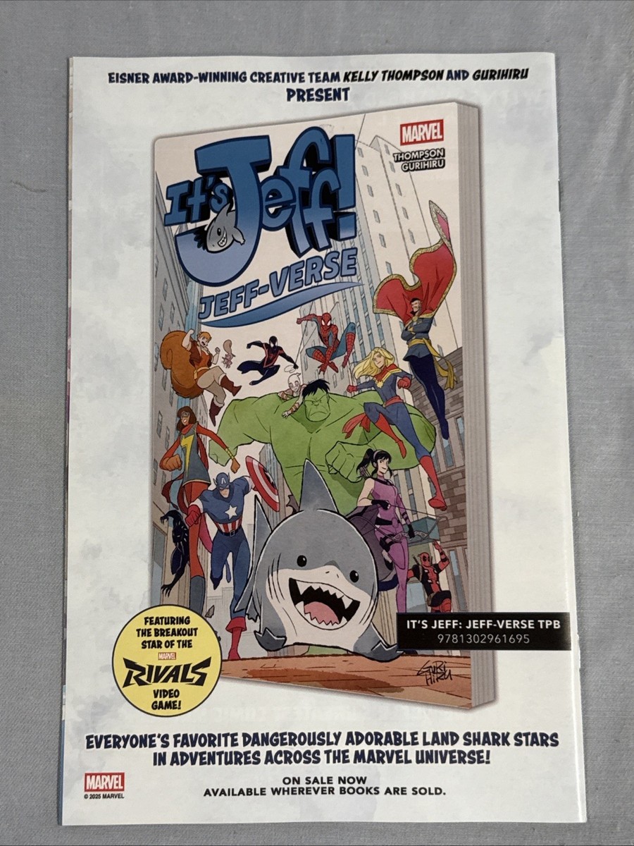 Marvel Comics JEFF THE LANDSHARK #1 NAO FUJI 25 COPY INCV FUJI
