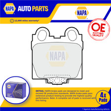 Brake Pads Set fits LEXUS IS200 Mk1 2.0 Rear 99 to 05 1G-FE NAPA 0446630120 New