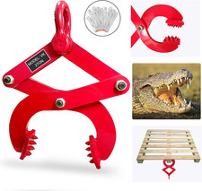 Pallet Puller 2T/4409Lbs Capacity Heavy Duty Steel Single Scissor for Pulling Pa