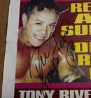 REY MYSTERIO JR SIGNED 2001 Lucha Libre POSTER SANTO SABU PSYCHOSIS WWE WCW AAA — photo 2