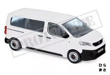 Miniature Car 1/43 Peugeot Expert 2016 White Diecast Detailed Van