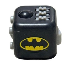 DC Comics Batman Fidget Cube Stress Relief Toy Black Grey Kids Boys