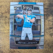2021 Panini Select Trevor Lawrence #43 Rookie Concourse Jacksonville Jaguars