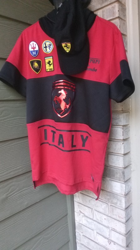 FERRARI MOTORSPORTS ITALIA HOODIE,AND FERRARI HAT