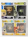 Disney Funko Pop Lot of 4 - Arthur, Witch, Thumper, Bambi