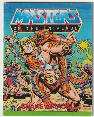   MASTERS OF THE UNIVERSE Snake Attack!, Mattel 1985 COMICHEFT Z2