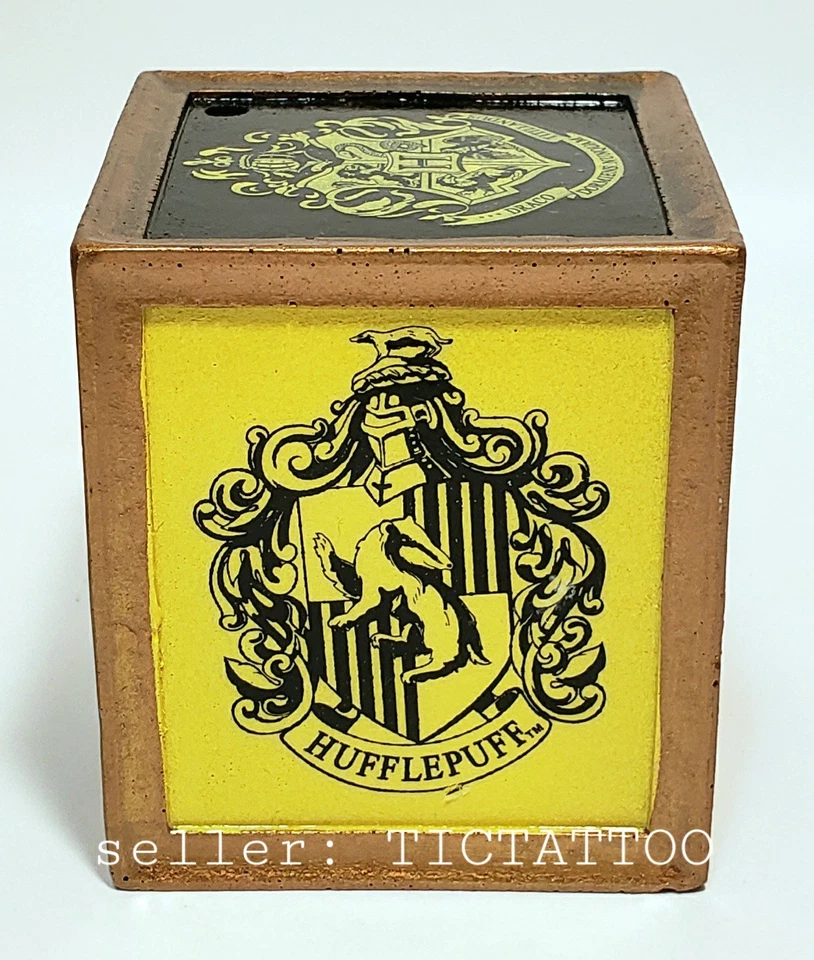 🔥Lote de 2 Insignias Casa Harry Potter Adorno Acuático Pecera Decoración Foto 4 de 4