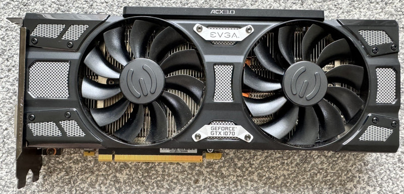EVGA GeForce GTX 1070 SC ACX 3.0 8GB GDDR5 256-bit Graphics Card