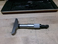 Starrett 440 | Depth Micrometer Set 0" To 6" Depth Gauge Missing Rods