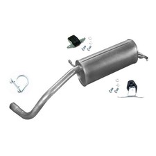 Auspuff Endtopf ESD + KIT für VW Polo IV 1.4  Stufenheck  9A2 9N2 11/02 - 12/06