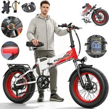 NEU 1000W Elektrofahrrad 48V 20Ah 20 Zoll Klapprad Off-Road E-Mountainbike …