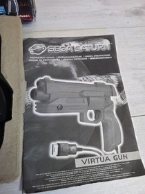 Virtua Gun in The House of the Dead Box / Sega Saturn / No Game