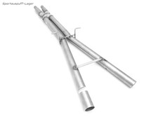 FoxV2A Vorschalldämpfer-Soundrohr +VBR Audi A6 S6 quattro 4B Typ C5