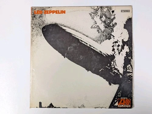 1969 Led Zeppelin Self-Titled Vinyl Record- SD 8126- Untested