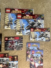 LEGO Illustrated Marvel Super Heroes Manuals of a lot of classic early marvel 