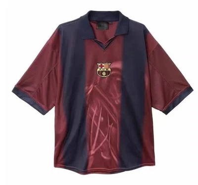 Maglia Barcellona x Travis Scott Retro Commemorazione Nostalgica