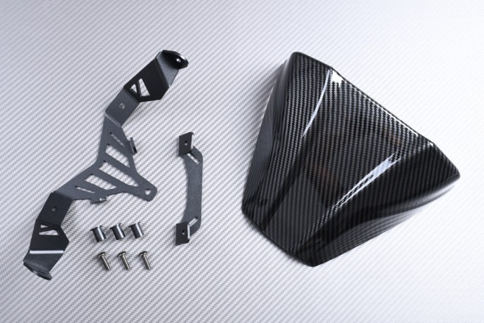 Pare-brise YAMAHA MT-09 2024 bulle moto sport noir carbone plastique
