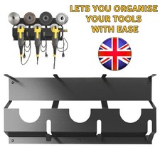 Wall Mount Angle Grinder Rack Metal Tool Storage Rack Angle Grinder Holder UK