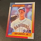 Topps 1989 Ken Griffey Jr. #46 Seattle Mariners MLB Major League Debut Card
