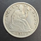 1854 "O" Arrows Seated Liberty Half Dollar - Super Xtra Fine Details! 🔥🔥