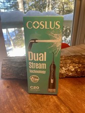 COSLUS Dual Stream Cordless Dental  WATER FLOSSER LONG BATTERY LIFE WATERPROOF