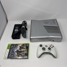 Xbox 360 S Halo Reach Limited Edition 250GB Console Game Controller Box Tested