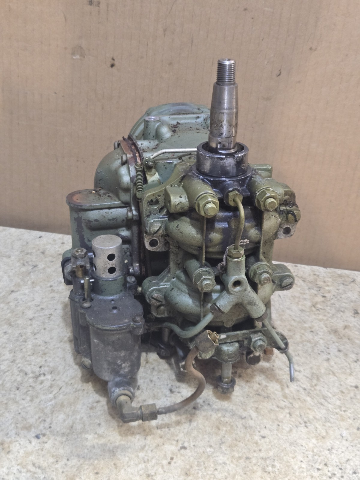 Vintage 1949 Johnson Seahorse TD-20 5HP Outboard Boat Motor Power head Assembly 