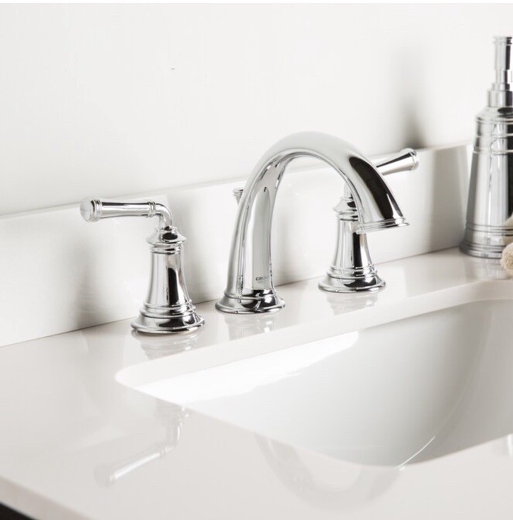 GROHE ALLURE - GRUPPO CROMATO PER LAVABO A 2 FORI A MURO - Foto 3