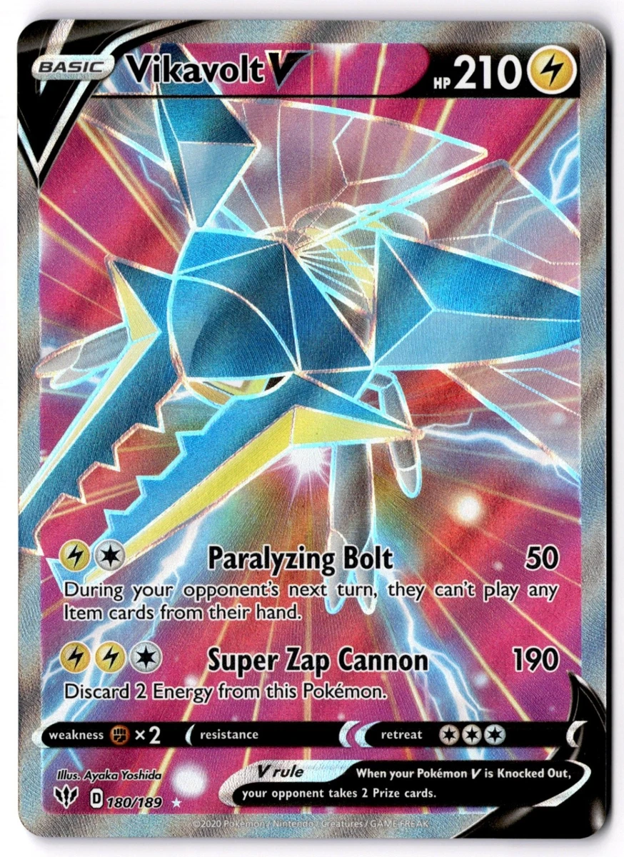 Vikavolt V Pokmon TCG Cards for sale | eBay