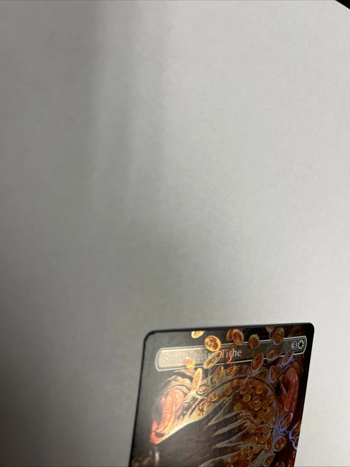 Smothering Tithe Borderless Foil Commander Masters Card #0693 MTG LP - Image 4 of 4