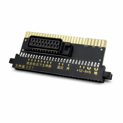 JAMMA to Euro SCART V1.3 PCB Adapter Pass-Through for Arcade CRT OSSC RetroTINK