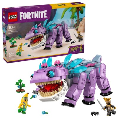 LEGO 77077 Fortnite Klombo, 2 Minifiguren, In-Game-Bonus, Klombeerstrauch