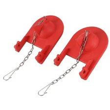 2 Pack Toilet Flapper Replacement for  Hinge- Parts 84995 and 10004909411