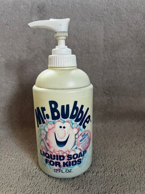 Vintage Mr. Bubble Liquid Soap For Kids 12oz