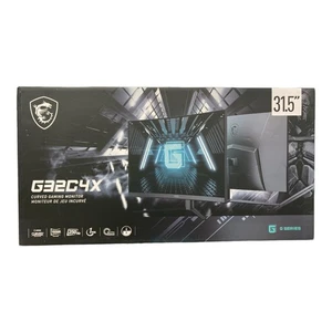 MSI 31.5" FHD Courbé 250Hz 1ms FreeSync Moniteur de jeux, G32C4XS