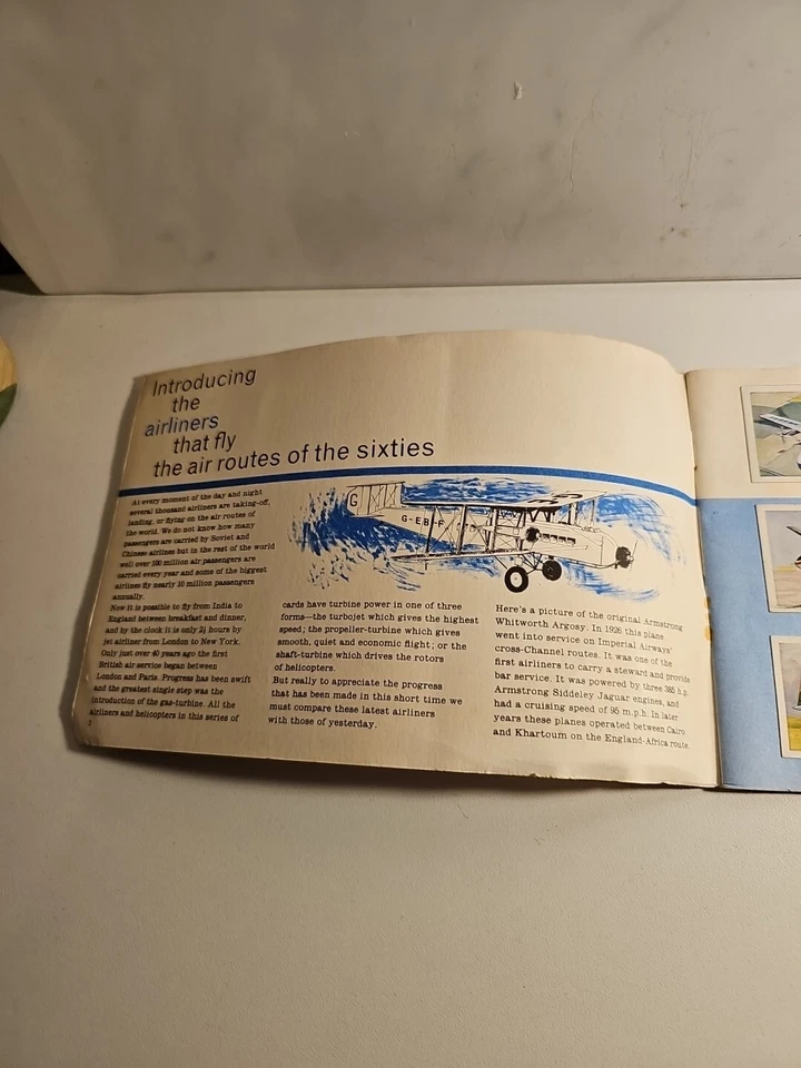 Lyon’s Tea - Wings Across The World - Full Set (FULL) in Album. Good Cond. - Image 3 of 4