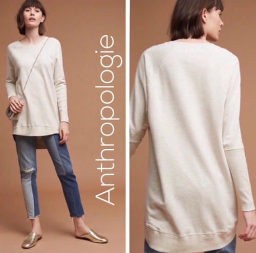 ANTHROPOLOGIE T.La BEIGE LONG SLEEVE 