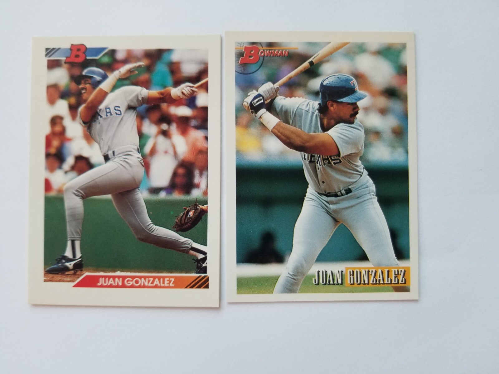 Juan Gonzalez #305 Baseball Cards 1993 Bowman trading card — raw and PSA graded price guide