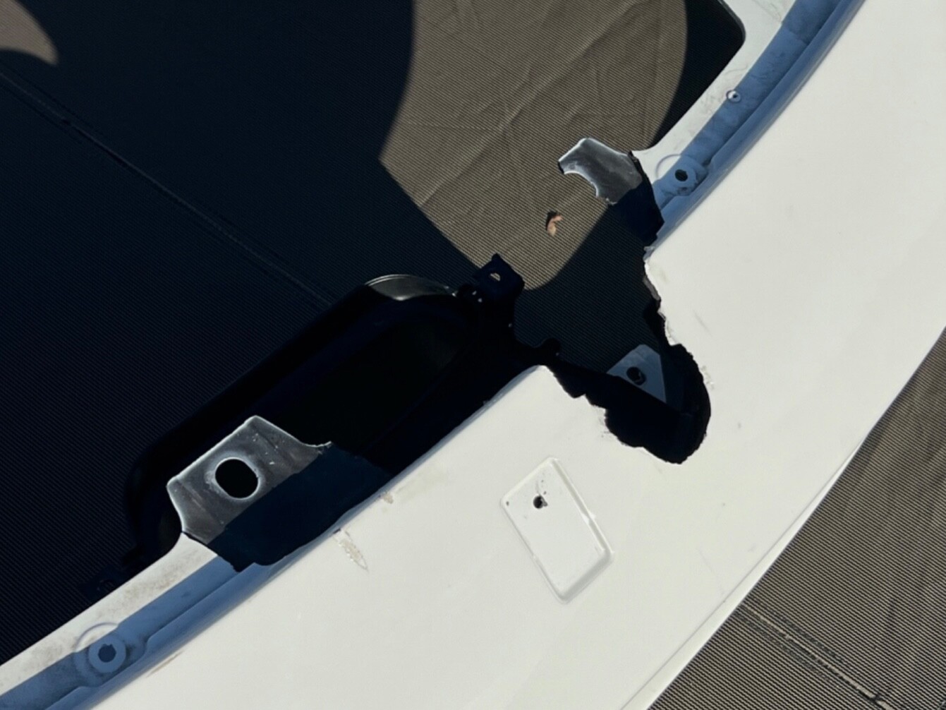 ferrari f8 front bumper cover with parking sensor holes