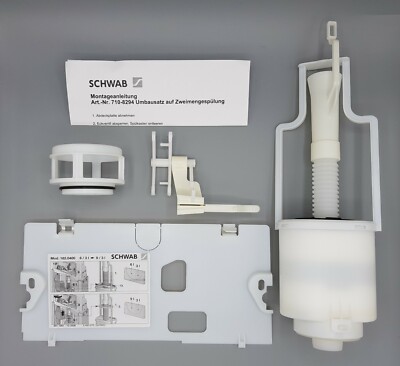 SCHWAB | Umbauset 180.000 auf 2- Mengenspülung Spülkasten Renovierung 361871