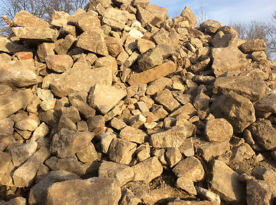 Feldsteine Natursteine Findlinge Gartensteine Bruchsteine ca. 1000 to